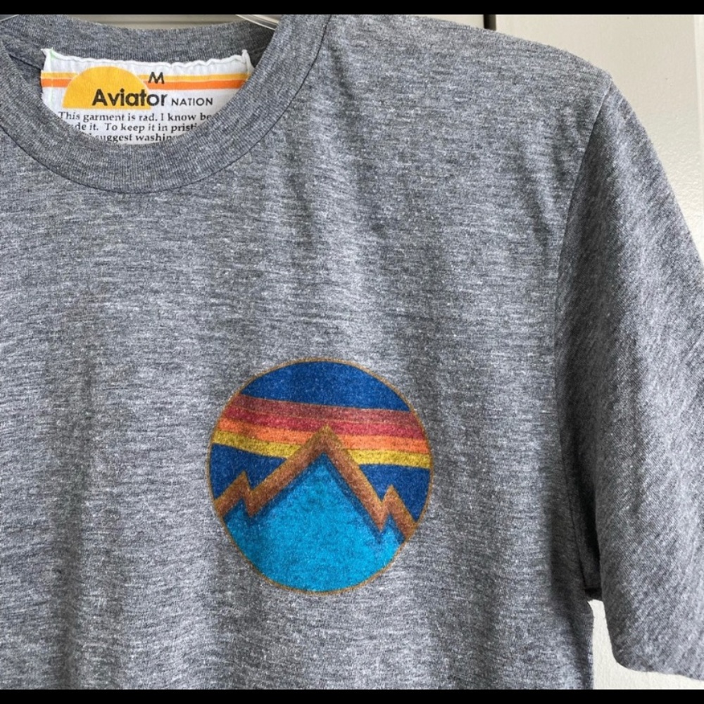 Aviator Nation All Seasons Crewneck Tshirt Medium